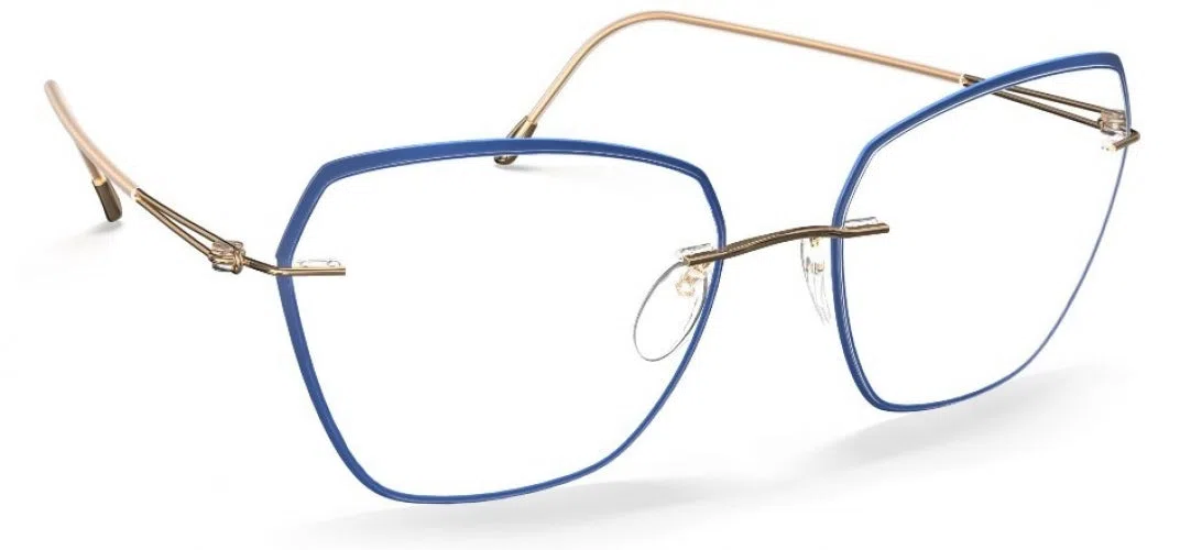 Silhouette Lite Spirit Demo Rimless 5566 Eyeglasses - view 5